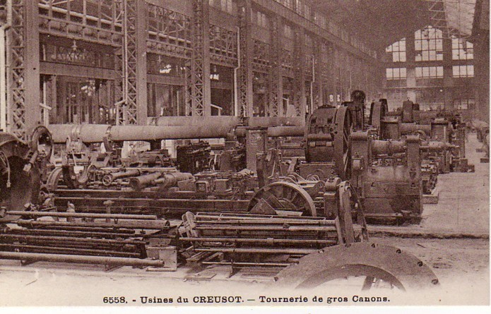 71 LE CREUSOT Tournerie De Gros Canons - Industrie