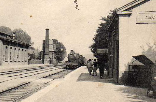 55 LEROUVILLE Gare, Quais, Train Vapeur, Ed Jury Thieron, 1909 - Lerouville