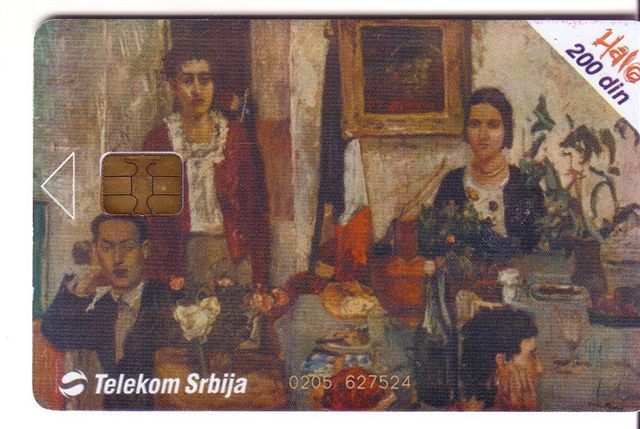 PAINTING ( Serbia ) ***  Tableau - Peinture - Paintings - Gemälde - Pintura - Pittura * - Yugoslavia