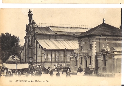 DEP 90 BELFORT LES HALLES - Belfort - Stad