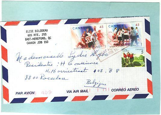 3272 -  Lettre Canada - Eishockey