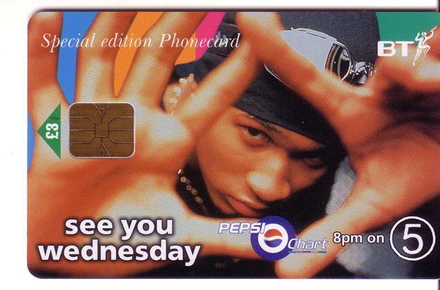 United Kingdom - England - Drink - Beverage - Pop Music - PEPSI  ( Special Edition Phonecard ) - BT Promotional