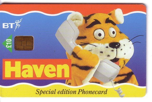 United Kingdom - England - HAVEN  ( Special Edition Phonecard ) - BT Werbezwecke