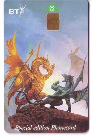 United Kingdom - England - Movie –cine– Filmique -  Film – Cinema – Dragon -  DRAGONS 2/4  ( Spec. Edit. Phonecard ) - BT Promotional