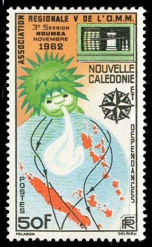 Nouvelle Calédonie (Y/T No, 306 - O.M.M.) [*] - Unused Stamps