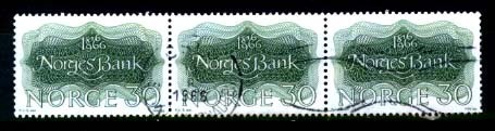 NORVEGE - Yvert - Bande Horizontale De 3  Du 497 - Cote 1,80 € - Autres & Non Classés