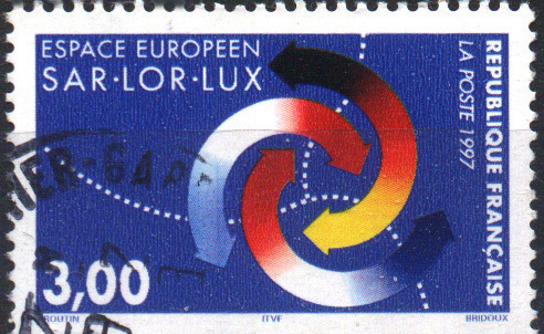 France YT N°3112 Sar-Lor-Lux Oblitéré - Gebraucht