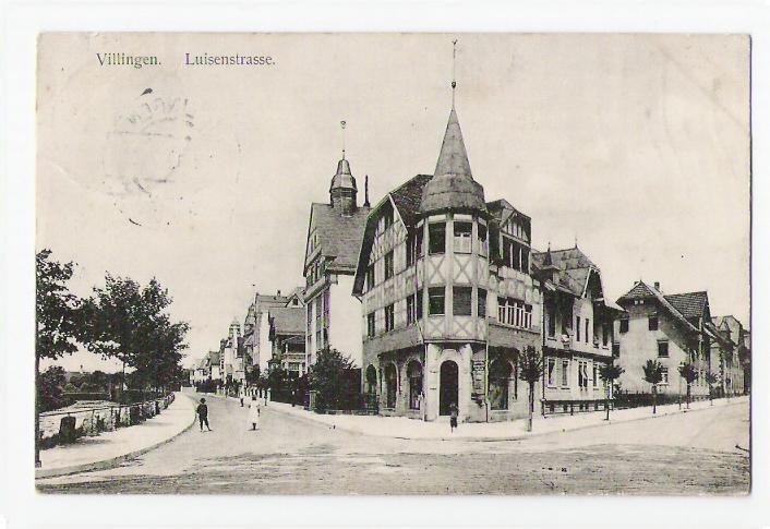 AK VILLINGEN Luisenstrasse 1912 D*753 - Villingen - Schwenningen