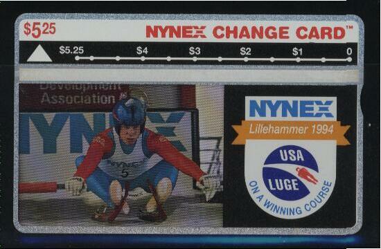 USA - NL20 Lillehammer Olympic Luge, $5.25  (mint) - Other & Unclassified