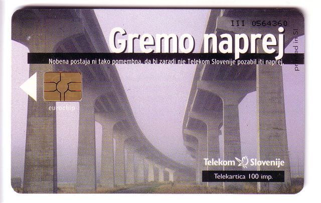 Slovenian Card - Calendar - Calendrier - Calendars - Calendriers - Viaduct - December - Limited Card , Only 9.878 Ex. - Slowenien