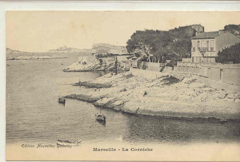 958 Marseille La Corniche. Nouvelles Galeries - Endoume, Roucas, Corniche, Plages