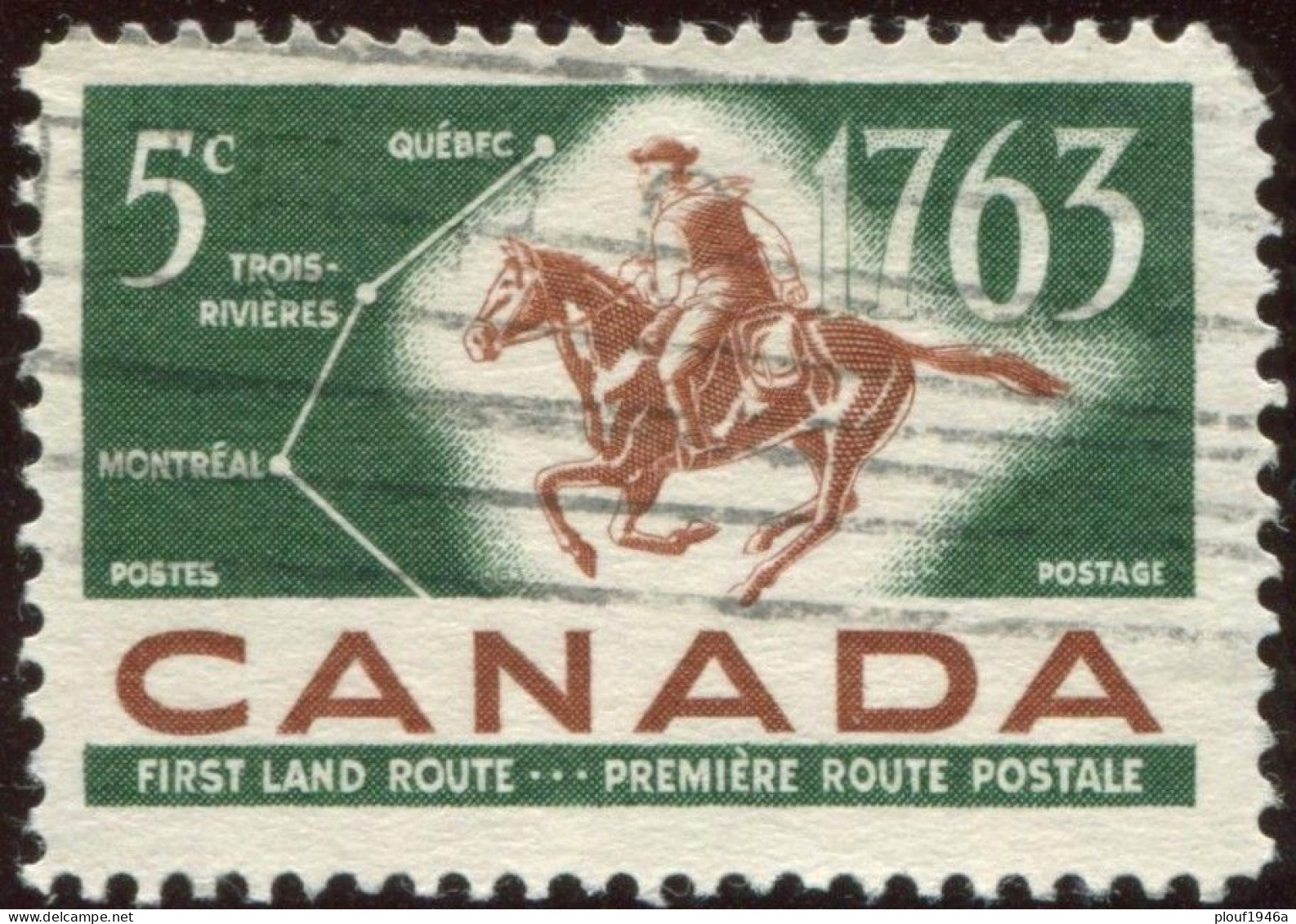 Pays :  84,1 (Canada : Dominion)  Yvert Et Tellier N° :   336 (o) - Oblitérés