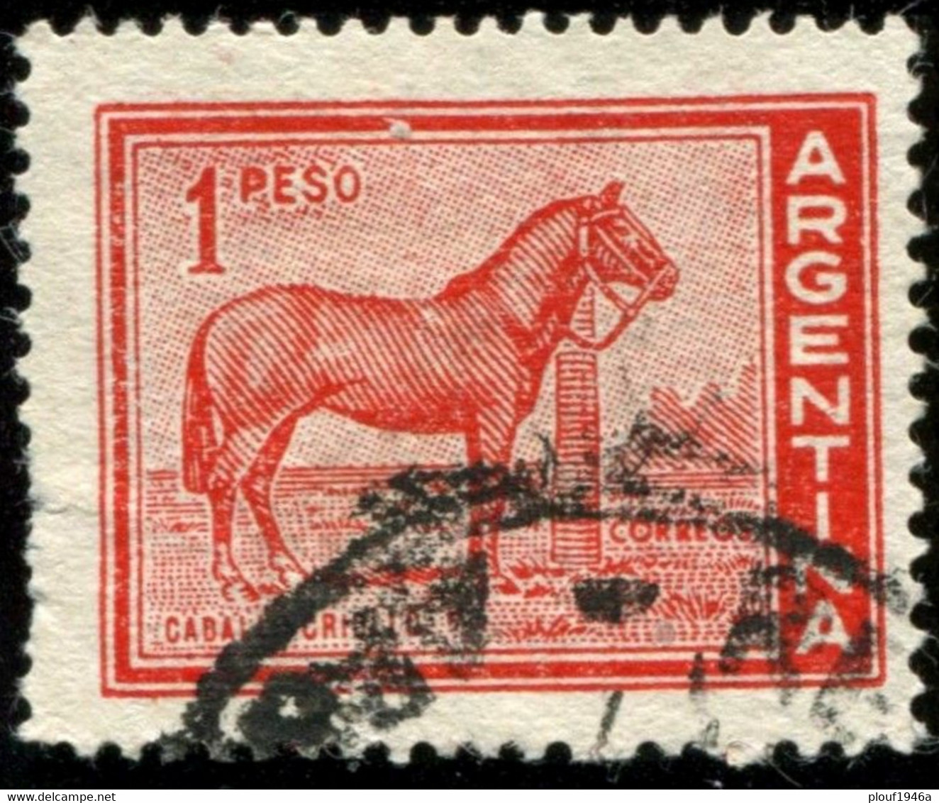 Pays :  43,1 (Argentine)      Yvert Et Tellier N° :    604 (o) - Used Stamps