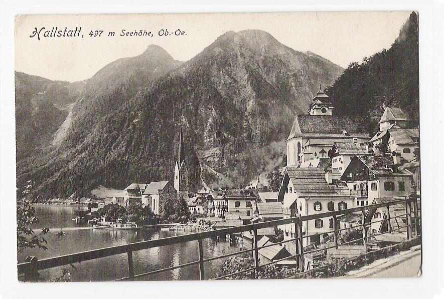 AK HALLSTATT OÖ 1911 R*367 - Hallstatt