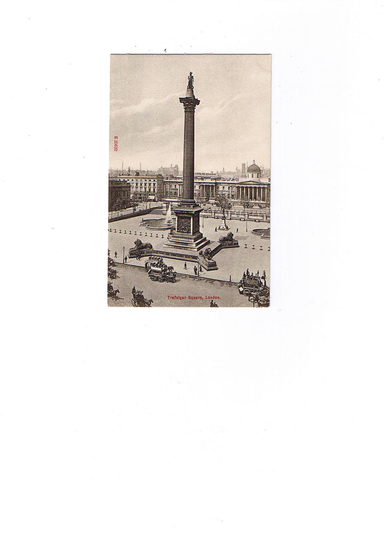 LONDRES  Trafalgar Square  Carte Neuve - Trafalgar Square