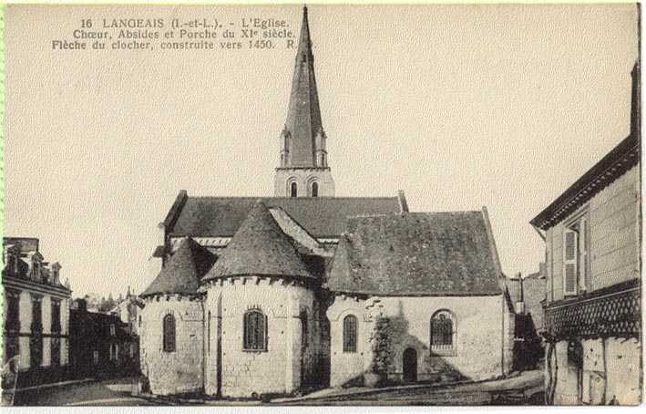 37 - LANGEAIS - L'Eglise - Langeais