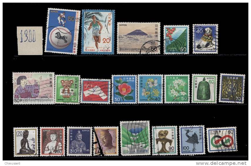 Japon - + de 700 timbres lot 113