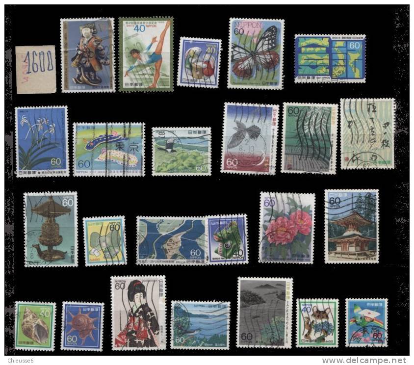 Japon - + de 700 timbres lot 113