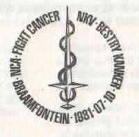 Fdc Santé > Maladies Afrique Du Sud 1981 National Cancer Association Microscope - Ziekte
