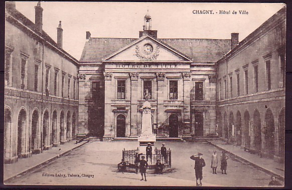 SAONE ET LOIRE - Chagny - Hotel De Ville - Chagny