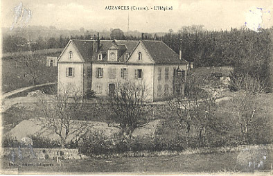 23 - CREUSE - AUZANCES - L´HOPITAL - TRES BEAU PLAN - EDITEUR LUQUET BELLEGARDE - Auzances