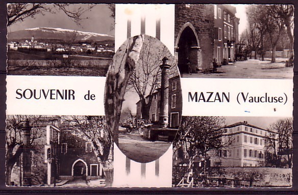 VAUCLUSE - Mazan - Souvenir (multi- Vues) - Mazan