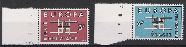 Belgie OCB 1260 / 1261 (**) - 1963