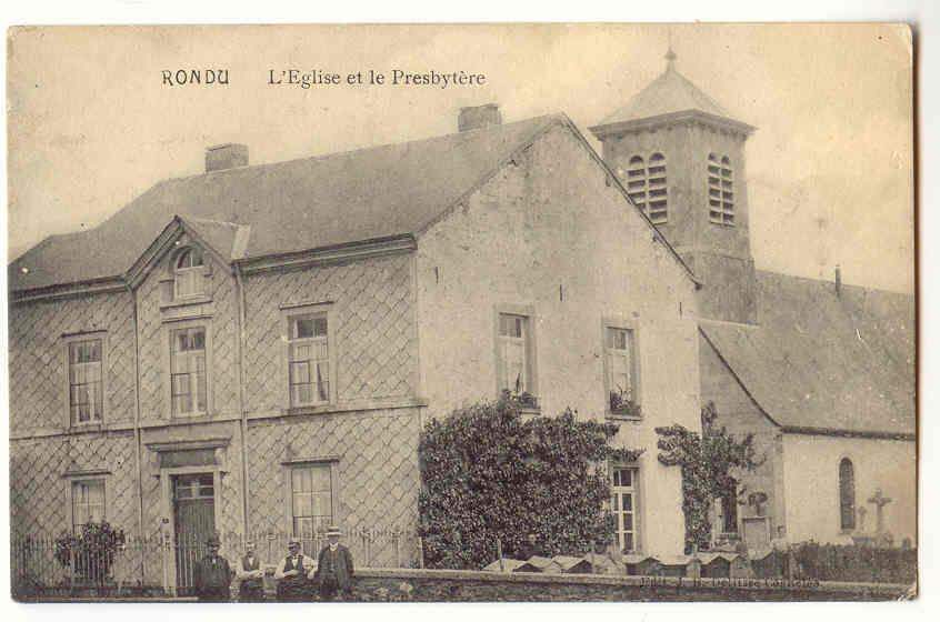 5837 - RONDU - L'église Et Le Presbytère - Libramont-Chevigny