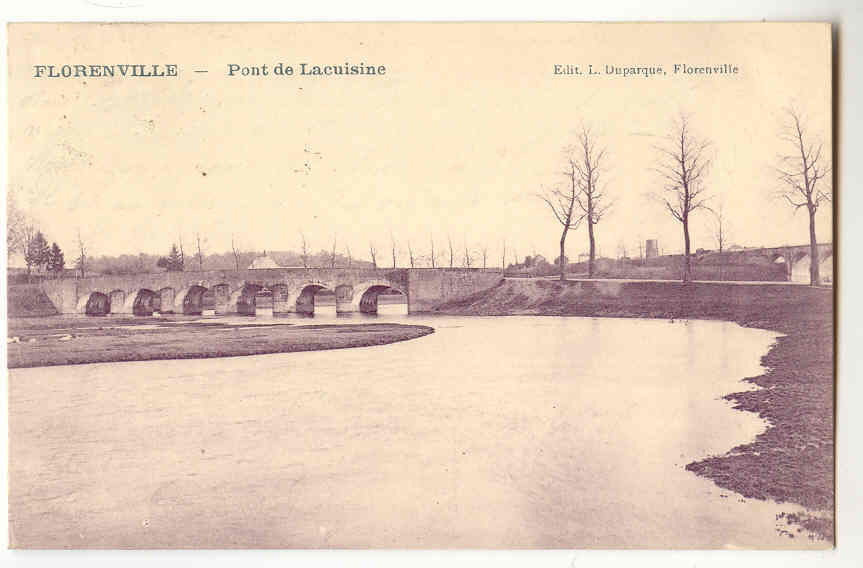 5857 - FLORENVILLE - Pont De LACUISINE - Florenville