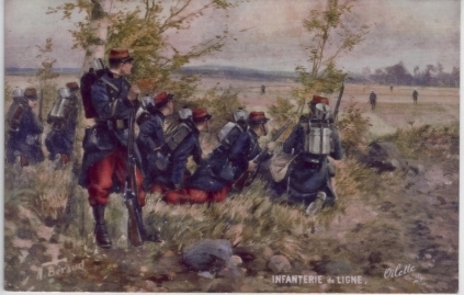 Infanterie De Ligne  (Beraud)  Serie Oilette - Beraud