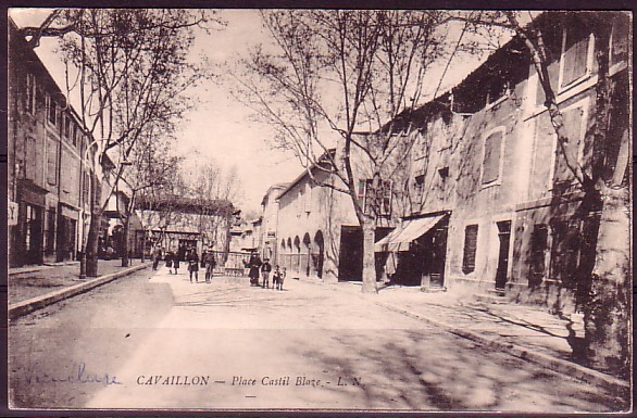 VAUCLUSE - Cavaillon - Place Castil Blaze - Cavaillon