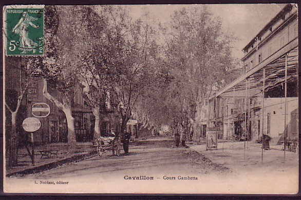 VAUCLUSE - Cavaillon - Cours Gambetta - Cavaillon