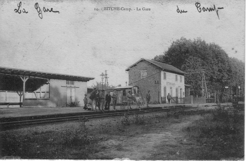 Bitche La Gare Du Camp - Bitche