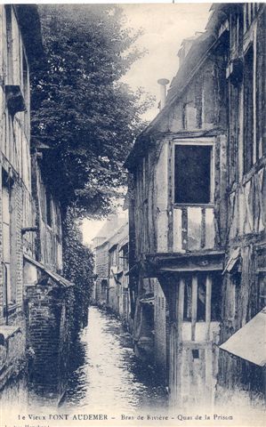 PONT AUDEMER - Bras De Rivière - Quai De La Prison - Pont Audemer