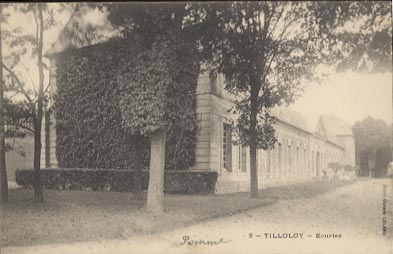 Tilloloy Près De Beuvraignes Le Château écuries - Roye
