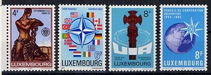 LUXEMBOURG    Neuf  **    Y. Et T. N° 1020 à 1023    Cote: 2,00 Euros - Unused Stamps