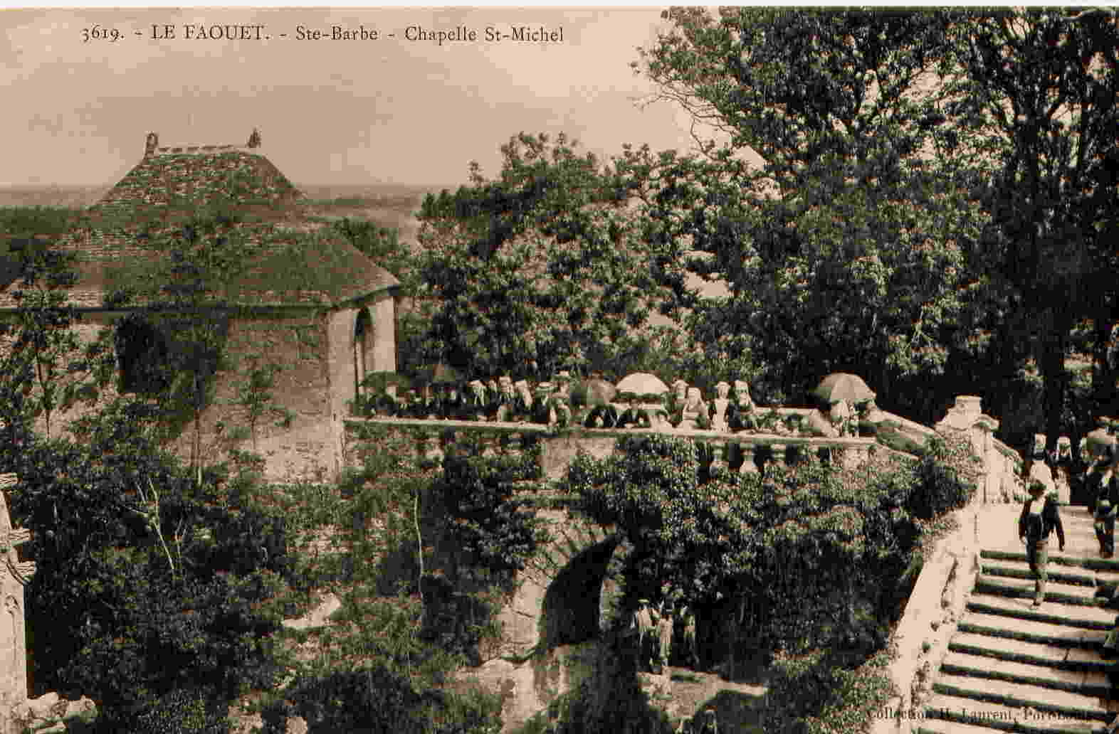 * 3619 - Le Faouet -  Sainte-Barbe - Chapelle Saint-Michel - Le Faouet