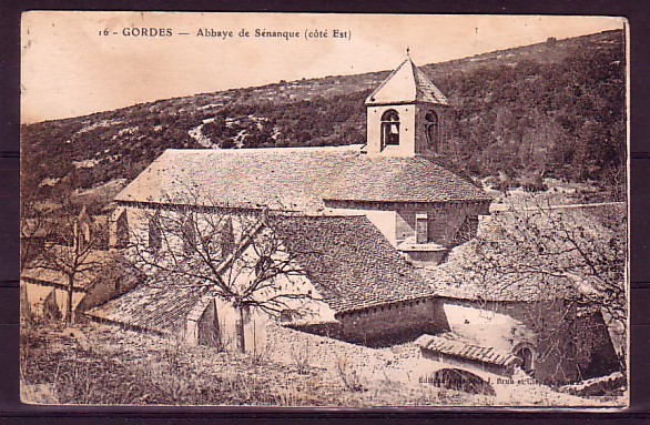 VAUCLUSE - Gorgues - Abbaye De Senaque - Gordes