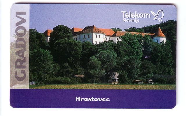 Castle - Palais - Chateau - Castles - Bastille - Schloss - Burg - Castello - Castillo  - Sculpture - Rare Slovenian Card - Slovenia