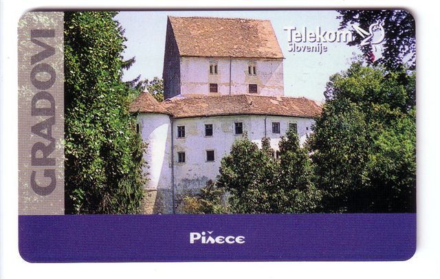 Castle - Palais - Chateau - Castles - Bastille - Schloss - Burg - Castello - Castillo  -  Rare Slovenian Card - Slovénie