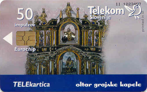 RELIGION ( Slovenia Rare Card ) * Religion Church Eglise Castle Palais Chateau Castles Bastille Schloss Burg Castillo - Slovénie