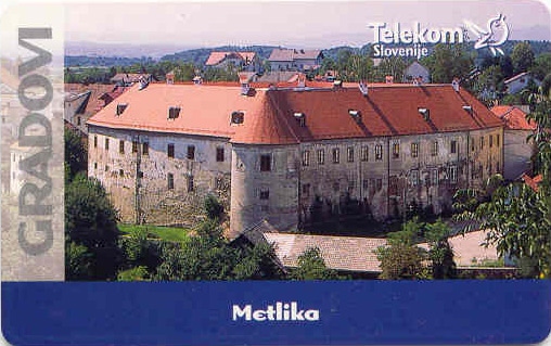 Castle - Palais - Chateau - Castles - Bastille - Schloss - Burg - Castillo - Rare Slovenian Card - Slovénie