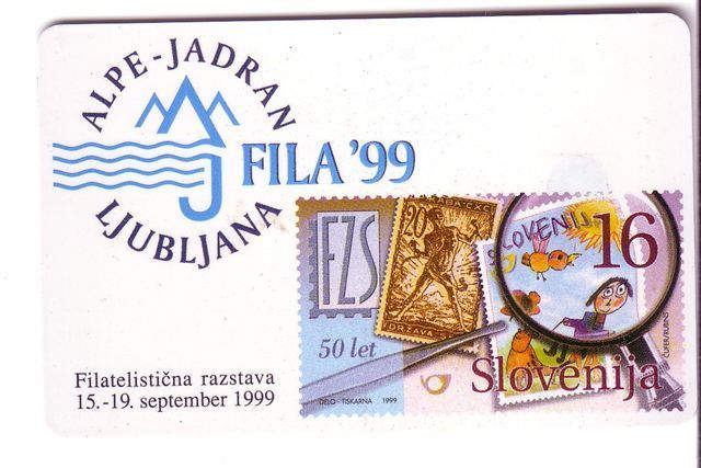 Stamps - Timbre - Stamp - Timbres - Briefmarken - Francobolli - Briefmarke - Alpe Jadran Phila 99. - Rare Slovenian Card - Slovenië