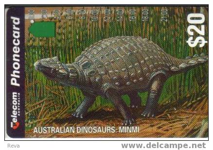 AUSTRALIA $20 AUSTRALIAN DINOSAUR MINMI  AUS-098 READ DESCRIPTION !! - Australie