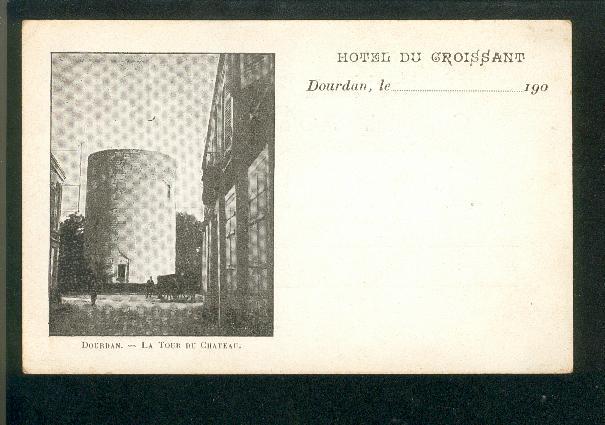 Dourdan - La Tour Du Château (Collection De L'Hôtel Du Croissant, Précurseur) - Dourdan