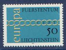 CEPT / Europa 1971 Liechtenstein N° 487 ** - 1971
