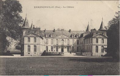 Ermenonville Le Château  édit Viverge Hôtel Du Chateau - Ermenonville