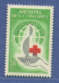 T582-Comores/Centenaire Croix-Rouge 27 Neuf ** - Otros & Sin Clasificación
