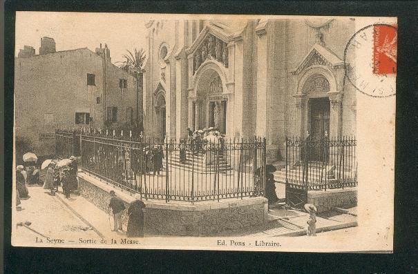 La Seyne - Sortie De Messe (animée) - Cavalaire-sur-Mer