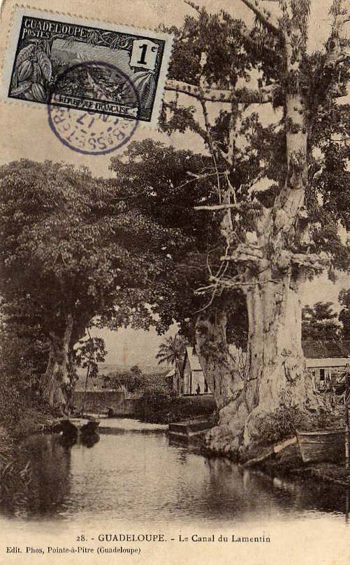 Carte Postale  De Guadeloupe -- Le Canal De Lamentin - Bermudes